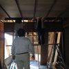 上京区い町家改修工事より　天井　　１０月１６日