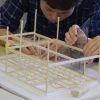 木造住宅構造模型製作−２　5月11日