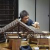 千本釈迦堂小屋組模型台をつくる−２　５月１２日