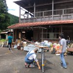 中川木匠塾−５　小野郷林業倉庫を実測する