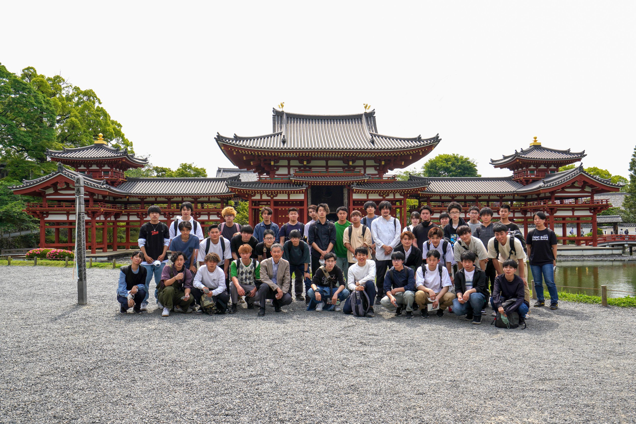 伝統建築見学 宇治の平等院 5月19日